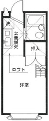 エスポワール1号館の物件間取画像